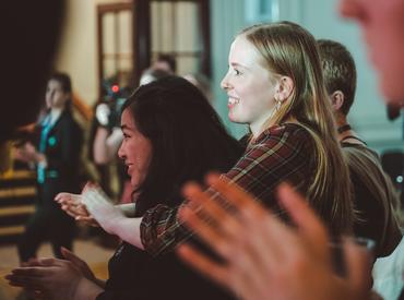 The event ended with live music and spoken word. Image by David Grange.