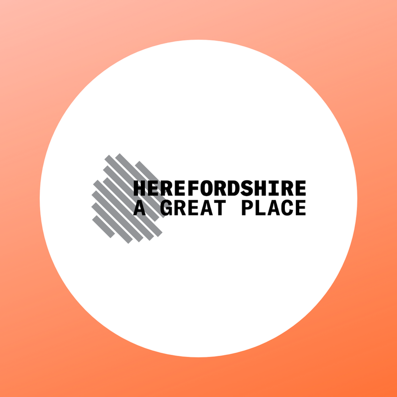 Herefordshire's A Great Place logo