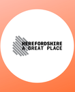 Herefordshire's A Great Place logo