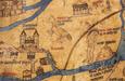 Hereford Mappa Mundi is the largest medieval world map.