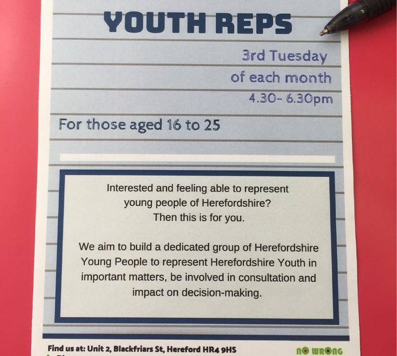 Herefordshire Youth Reps is a new group