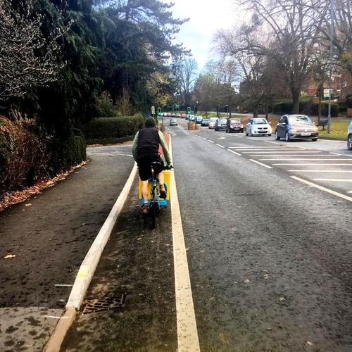 Pedicargo bike in action in Hereford