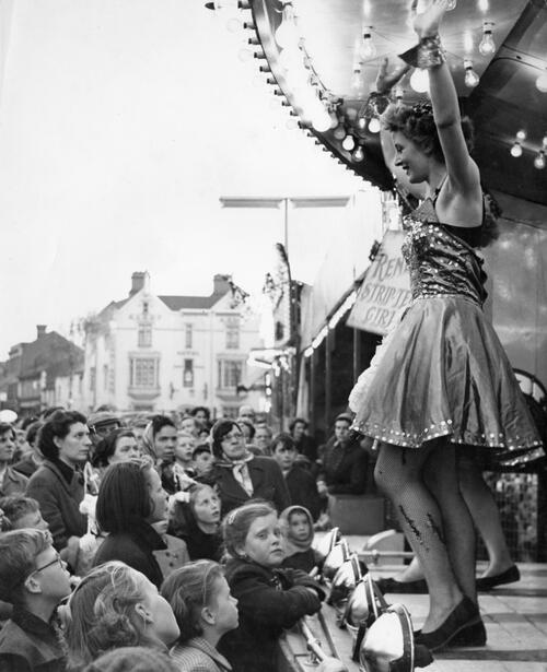 Derek Evans photo of the Hereford May Fair