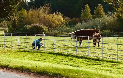 Filmmakers out on location during Business and Culture Working Together production, Autumn 2019