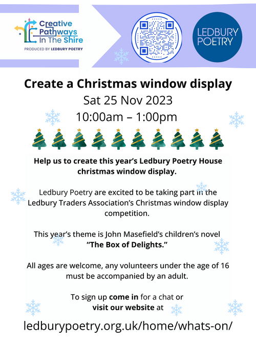 Creative Pathways at Ledbury Poetry