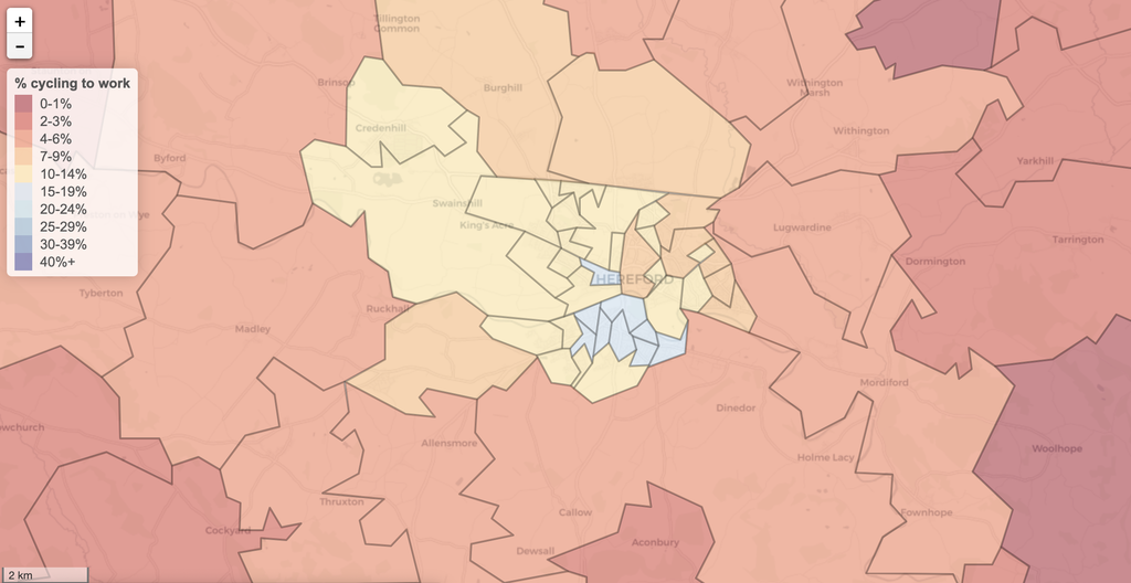 Cycling map Cycling map