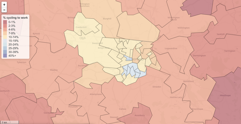 Cycling map