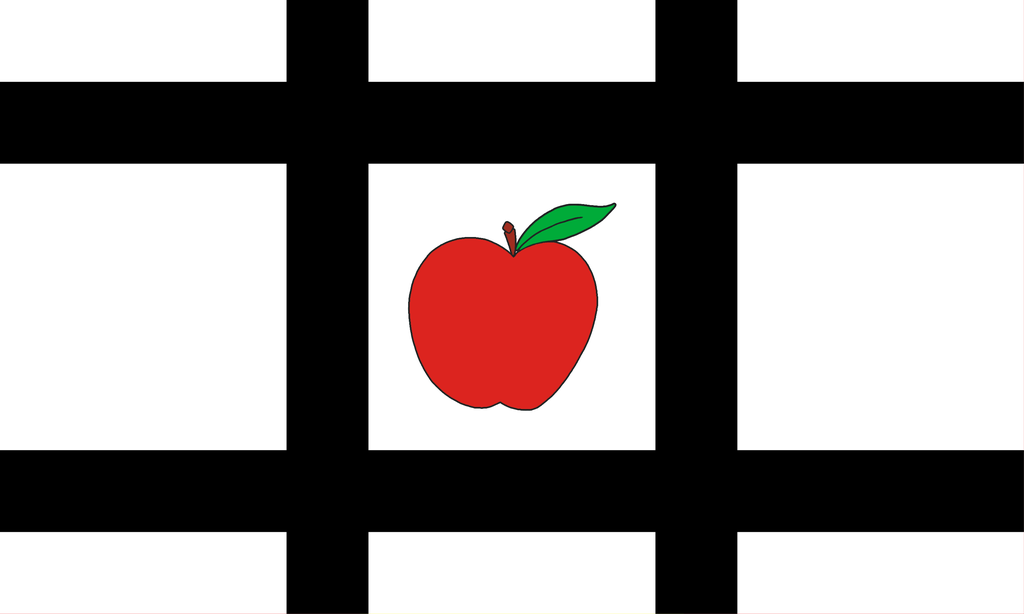 Design B- The apple surrounded by a design representing Herefordshire's black and white houses. Design B- The apple surrounded by a design representing Herefordshire's black and white houses.