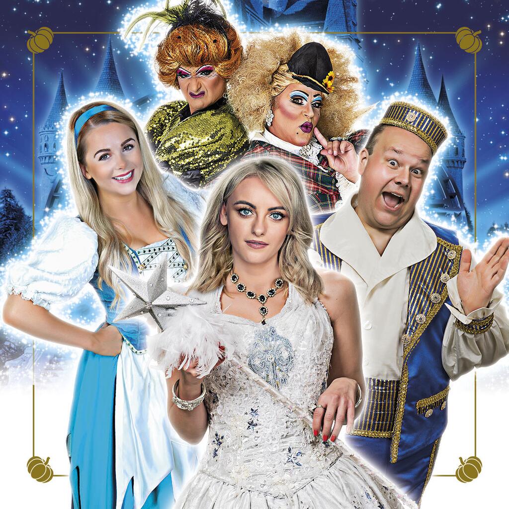 Cinderella pantomime poster