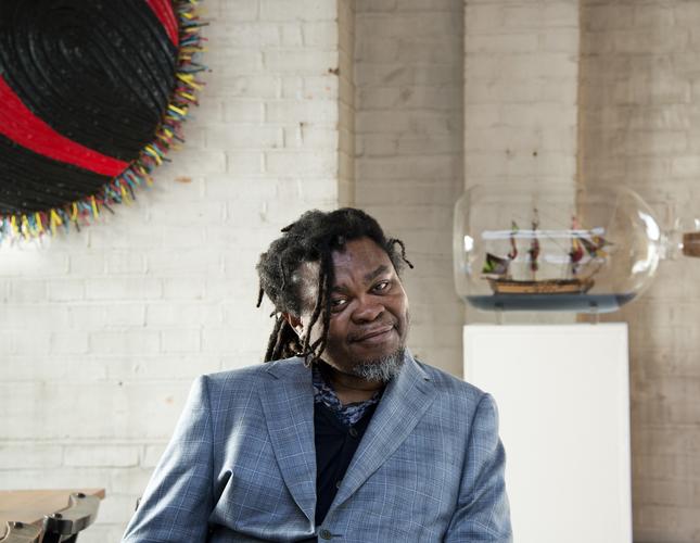 yinka shonibare by Marcus Leith 2014