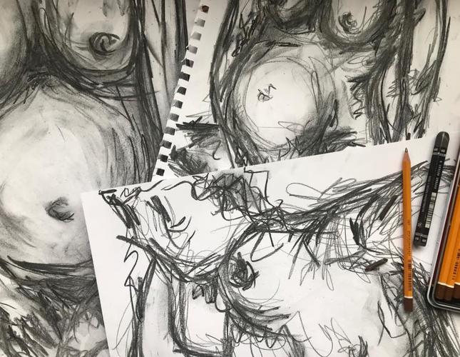 Life drawing at Clear Space Yoga