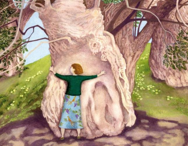 In Moments of Uncertainty, Hug a Tree. By Ellie Ling.