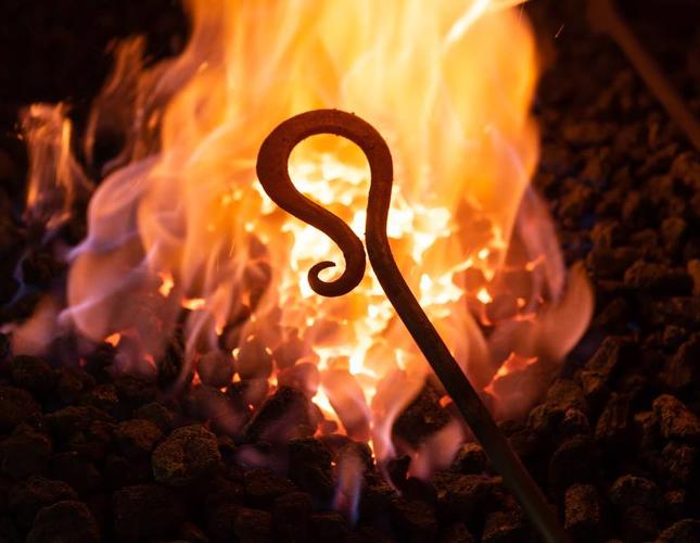 An image of blacksmithing