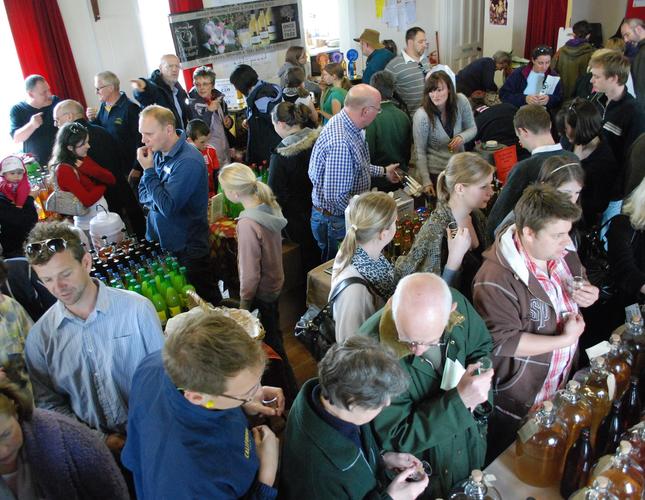 Crowd at the annual Big Apple event